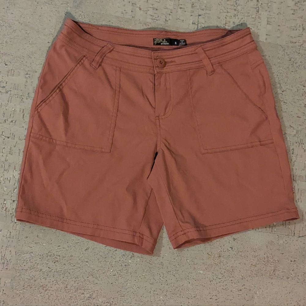 Prana Olivia shorts Size 6 Burnt Orange